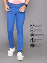 Lzard Slim Men Light Blue Jeans