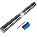 LZLRUN 5D Gloss Black Carbon Fiber Car Vinyl Wrap Film Roll 1ft x 5ft