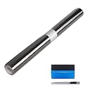 LZLRUN 5D Gloss Black Carbon Fiber Car Vinyl Wrap Film Roll 1.5ft x 5ft