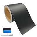 LZLRUN Matte Black Vinyl for Car Chrome Delete Window &amp; Door Trim 3" x30ft