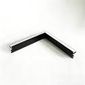 LZMZMQ Linear Light Channel with LED Diffuser Cover L- 3.3/5/6/10/13/16/18/24/32 Foot, Commercial Led Crown Molding Lighting Kit, Heavy Duty Light Trough(Inner Corner)