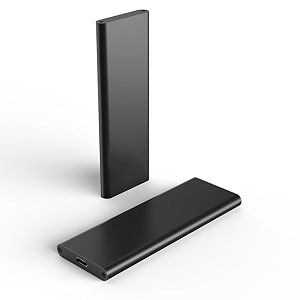 m2 nvme to usb31 type-c gen2 10gbps enclosure pci-e ssd hard disk external drive box m-key ssd to usb-c adapter pure black