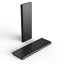 M.2 NVME to USB3.1 Type-C GEN2 10GBPS Enclosure PCI-E SSD Hard Disk External Drive Box M-Key SSD to USB-C Adapter (Pure Black)