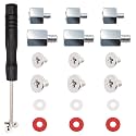 M.2 SSD Mounting Screws Kit, M.2 Motherboard Standoffs and Screws, NVMe Screw with Magnetic Screwdriver, Used for Mainboard Repair of Laptop & Computers