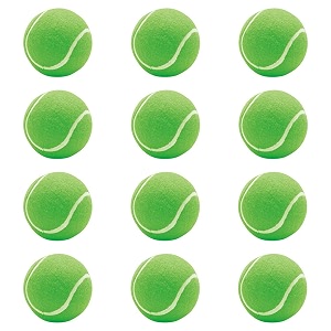 m art super bounce tennis ball  sturdy lightweight and durable for tennis courts amp cricket tournaments perfect for every match pack of 12