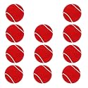 M ART Tennis Cricket Rubber Ball with Color Variation (Pack of 11 Balls) Red , Standard Size
