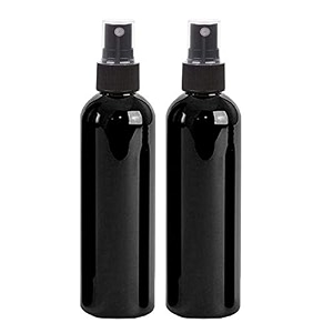 spray bottle for hand sanitizerhand wash refillable empty bottle for home officecar and cleaning 200 ml in black colour pack of 18