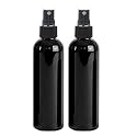 Spray Bottle for Hand Sanitizer/Hand Wash Refillable Empty Bottle for HOME, OFFICE,Car and Cleaning 200 ML in Black Colour Pack of 10