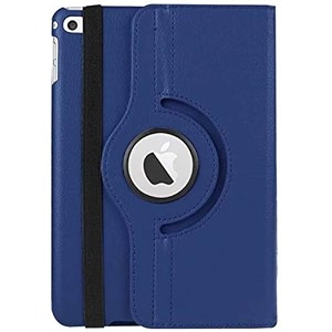mcart 360 degree rotating leather smart case cover stand for ipad mini 2 mini 3 79 inch a1432 a1454 a1455 a1489 a1601 a1490 a1491 a1599 a1600 midnight blue