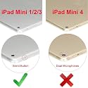 Mcart 360 Degree Rotating Leather Smart Case Cover Stand for iPad mini 2, Mini 3 (7.9 Inch) A1432, A1454, A1455, A1489, A1601, A1490, A1491, A1599, A1600 (Purple)