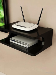 A M CRAFTS WiFi Router Holder Wooden