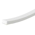 MD Building Foam Window Seal, Medium Gaps, White, 1/4in x 1/2in x 17ft