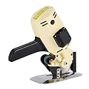 M Fabrics 220V Fabric 110 mm Cloth Cutting Rotary Cutter Machine/Electric Scissors for Quilting, Dressmaking and Sewing (Wired Rotary Cutter)
