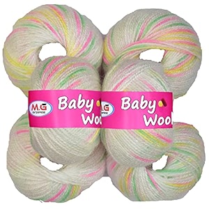mg enterprise 100 acrylic wool red 14 pc baby wool 4 ply wool ball hand knitting woolart craft soft fingering crochet hook yarn needle knitting yarn thread dye c