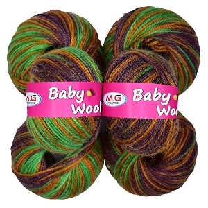 mg enterprise 100 acrylic wool multi berrymix pack of 8 baby wool wool ball hand knitting woolart craft soft fingering crochet hook yarn needle knitting yarn thread dyed  r