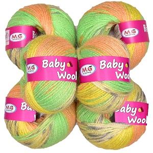 mg enterprise fashionist apple greenwool yarn 200 soft craft yarn for crochet knitting amp hobby craft