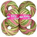 M.G ENTERPRISE 100% Acrylic Wool M11 (Pack of 10) Baby Wool Wool Ball Hand Knitting Wool/Art Craft Soft Fingering Crochet Hook Yarn, Needle Knitting Yarn Thread Dyed … N
