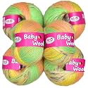 M.G ENTERPRISE 100% Acrylic Wool Red (8 pc) Baby Wool 4 ply Wool Ball Hand Knitting Wool/Art Craft Soft Fingering Crochet Hook Yarn, Needle Knitting Yarn Thread Dye L