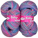 M.G Enterprise MicroRangoli PrimeroseWool Yarn 400 Soft Craft Yarn for Crochet, Knitting &amp; Hobby Craft