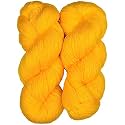 M.G Enterprise Brilon YellowSoft Wool Thread 200 Crochet Yarn for DIY Craft &amp; Needle Knitting