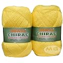 M.G ENTERPRISE Big Ball Kacha Pila (600 gm) Wool Ball Hand Knitting Wool/Art Craft Soft Fingering Crochet Hook Yarn, Needle Knitting Yarn Thread dye O P QRR