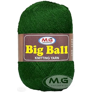 mg enterprise big ball leaf green 400 gm wool ball hand knitting woolart craft soft fingering crochet hook yarn needle knitting yarn thread dye g h ijj