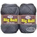 M.G ENTERPRISE Big Ball Light Mouse Grey (400 gm) Wool Ball Hand Knitting Wool/Art Craft Soft Fingering Crochet Hook Yarn, Needle Knitting Yarn Thread dye Y Z ABB