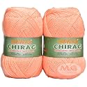 M.G ENTERPRISE Big Ball Baba (200 gm) Wool Ball Hand Knitting Wool/Art Craft Soft Fingering Crochet Hook Yarn, Needle Knitting Yarn Thread dye F