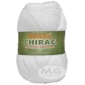 M.G ENTERPRISE Big Ball White (400 gm) Wool Ball Hand Knitting Wool/Art Craft Soft Fingering Crochet Hook Yarn, Needle Knitting Yarn Thread dye X