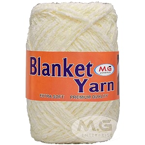 mg enterprise blanket yarn off white wl 200 gm thick chunky knitting wool yarn w