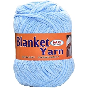 mg enterprise blanket yarn sky wl 200 gm thick chunky knitting wool yarn hba