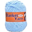 M.G Enterprise Blanket Yarn Sky WL 200 gm Thick Chunky Knitting Wool Yarn. HBA
