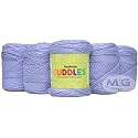 M.G ENTERRPISE 100% Acrylic Wool Iris 12 pc Baby Wool Ball Hand Knitting Wool/Art Craft Soft Fingering Crochet Hook Yarn- Art-ADDB