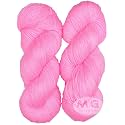 M.G ENTERPRISE Brilon Deep Pink (200 gm) Wool Hank Hand Knitting Wool/Art Craft Soft Fingering Crochet Hook Yarn, Needle Knitting Yarn Thread dye V MD