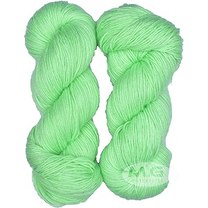 mg enterprise brilon grape green 200 gm wool hank hand knitting woolart craft soft fingering crochet hook yarn needle knitting yarn thread dye e uf