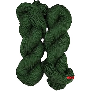 mg enterprise brilon aqua blue 300 gm wool hank hand knitting woolart craft soft fingering crochet hook yarn needle knitting yarn thread dye bb