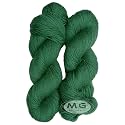 M.G ENTERPRISE Brilon Moss 400 GMS Wool Hank Hand Knitting Wool/Art Craft Soft Fingering Crochet Hook Yarn, Needle Knitting Yarn Thread Dyed-HK Art-ADAJ