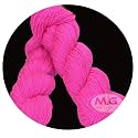 M.G ENTERPRISE Brilon Rose (200 gm) Wool Hank Hand Knitting Wool/Art Craft Soft Fingering Crochet Hook Yarn, Needle Knitting Yarn Thread dye S IF