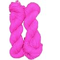 M.G ENTERPRISE Brilon Rose (300 gm) Wool Hank Hand Knitting Wool/Art Craft Soft Fingering Crochet Hook Yarn, Needle Knitting Yarn Thread dye T JF