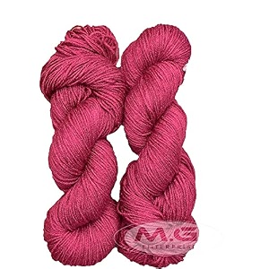 mg enterprise brilon rosewood 300 gm wool hank hand knitting woolart craft soft fingering crochet hook yarn needle knitting yarn thread dye kd