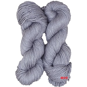 mg enterprise brilon steel grey 300 gm wool hank hand knitting woolart craft soft fingering crochet hook yarn needle knitting yarn thread dye h xe