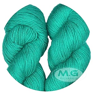 mg enterprise brilon teal blue 200 gm wool hank hand knitting woolart craft soft fingering crochet hook yarn needle knitting yarn thread dye t jg