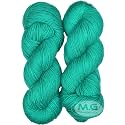 M.G ENTERPRISE Brilon Teal Green (200 gm) Wool Hank Hand Knitting Wool/Art Craft Soft Fingering Crochet Hook Yarn, Needle Knitting Yarn Thread dye N DG