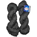 M.G ENTERPRISE Brilon Wrosted Grey (300 gm) Wool Hank Hand Knitting Wool/Art Craft Soft Fingering Crochet Hook Yarn, Needle Knitting Yarn Thread dye R