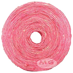 mg enterprise jute coloured magenta 4000 mtr combo colour exclusive twine ball threads string rope 3 ply - art-ajai