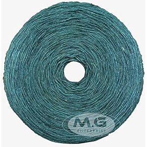 mg enterprise jute coloured peacock blue 4500 mtr combo colour exclusive twine ball threads string rope 3 ply - art-djb