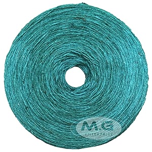 mg enterprise jute coloured teal 4500 mtr combo colour exclusive twine ball threads string rope 3 ply - art-adce