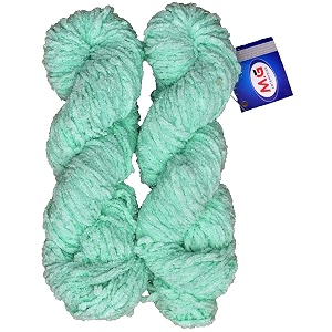 mg enterprise knitting yarn thick chunky wool gogly sea green 500 gm best used with knitting needles crochet needles wool yarn for knitting by mg enterprise