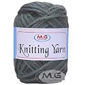 M.G ENTERPRISE Knitting Yarn Thick Chunky Wool, Mouse Grey 200 gm Best Used with Knitting Needles, Crochet Needles Wool Yarn for Knitting. by M.G ENTERPRIS V WI