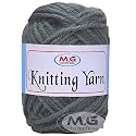 M.G ENTERPRISE Knitting Yarn Thick Chunky Wool, Mouse Grey 400 gm Best Used with Knitting Needles, Crochet Needles Wool Yarn for Knitting. by M.G ENTERPRIS X YI